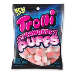 TROLLI STRAW PUFF BAG 4.25Z