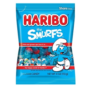 HARIBO SMURFS 4Z PEG