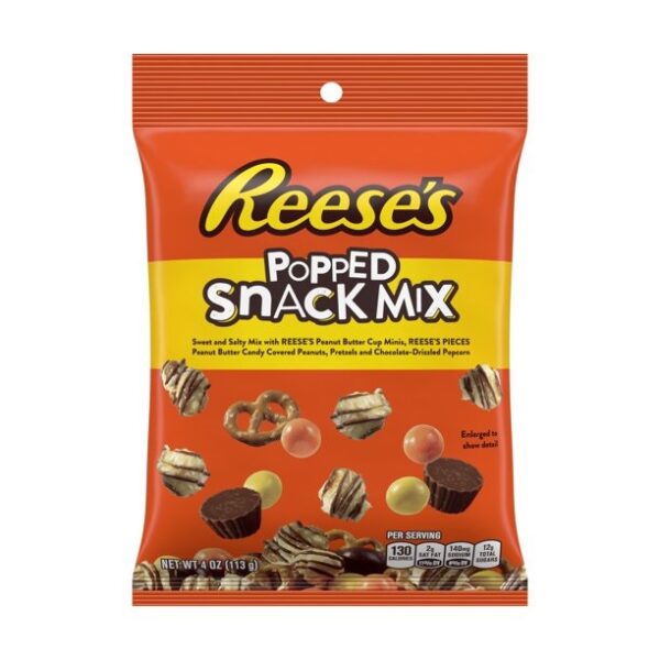 REESE'S SNK MIX POPPED 4Z PEG