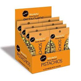 Wonderful Pistachios NS HONEY 8/2.25Z