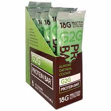 G2G PRTN BAR ALMOND OAT COOKIE 8/2.47Z