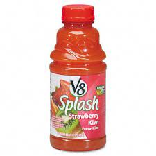V-8 SPLASH STRW/KIWI 12/16Z