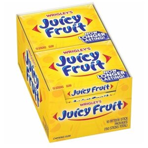 WRIG SLIM JUICY FRUIT 10/15PC