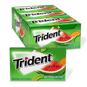 TRIDENT WATERMELON 12CT
