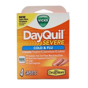 HS DAYQUIL SEVERE CAPLET 6/4PC